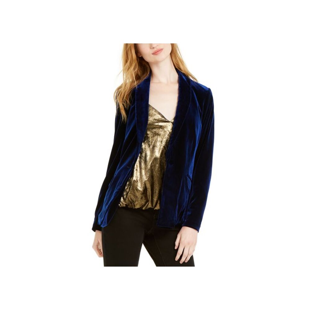 INC International Concepts Women's Velvet Blazer